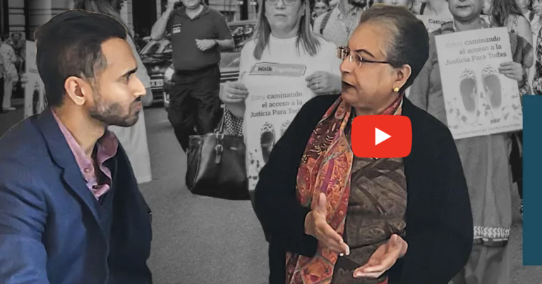 Link to An access to justice discussion with Hina Jilani and Vivek Maru